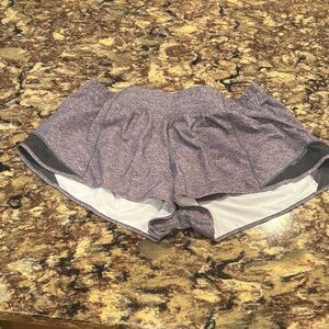 Lululemon Women's Hotty Hot LR Gray Shorts